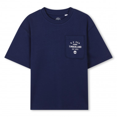 Weites T-Shirt mit Tasche TIMBERLAND Für JUNGE