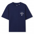 Weites T-Shirt mit Tasche TIMBERLAND Für JUNGE