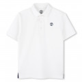 Einfarbiges Poloshirt mit Logo TIMBERLAND Für JUNGE