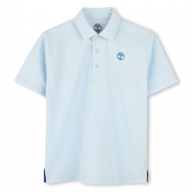 Einfarbiges Poloshirt mit Logo TIMBERLAND Für JUNGE