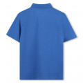 Plain polo with logo on chest TIMBERLAND for BOY