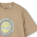 Loose logo-print T-shirt TIMBERLAND for BOY