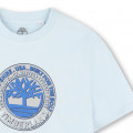 Loose logo-print T-shirt TIMBERLAND for BOY