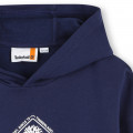 Hooded logo sweatshirt TIMBERLAND for BOY
