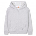 Hooded zip-up sweatshirt TIMBERLAND for BOY
