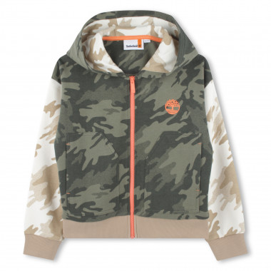 Sweat-shirt imprimé camouflage TIMBERLAND pour GARCON