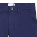 Stretch twill Bermuda shorts TIMBERLAND for BOY