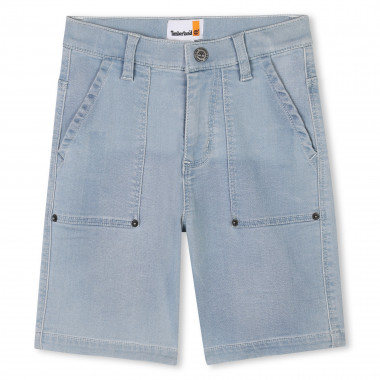 Bermuda en denim extensible TIMBERLAND pour GARCON