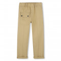 Pantalon cargo en gabardine TIMBERLAND pour GARCON