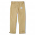 Pantalon cargo en gabardine TIMBERLAND pour GARCON