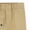Pantalon cargo en gabardine TIMBERLAND pour GARCON