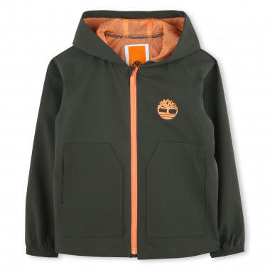 Coupe-vent zippé à capuche TIMBERLAND pour GARCON