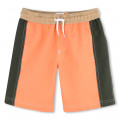 Bermuda de bain tricolore TIMBERLAND pour GARCON