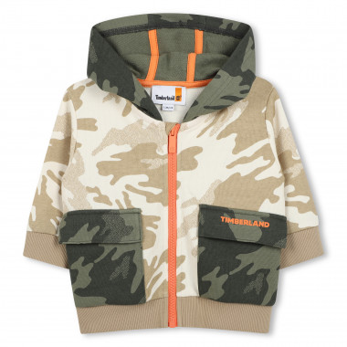 Cardigan de jogging à capuche TIMBERLAND pour GARCON