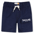Gabardine shorts TIMBERLAND for BOY