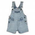 Short denim dungarees TIMBERLAND for BOY