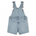 Short denim dungarees TIMBERLAND for BOY