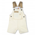 Adjustable dungarees with logo TIMBERLAND for BOY