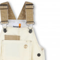 Adjustable dungarees with logo TIMBERLAND for BOY