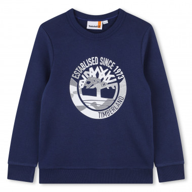 Sweat-shirt molletonné à motif TIMBERLAND pour GARCON