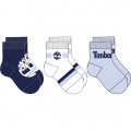 Pack de 3 pares de calcetines TIMBERLAND para NIÑO