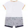 Cotton jersey playsuit TIMBERLAND for BOY