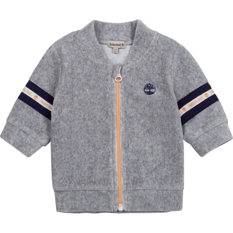 TIMBERLAND Corduroy tracksuit top baby grey Kids around
