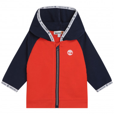 Hooded zipped jumper TIMBERLAND for BOY