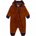Hooded fleece snowsuit TIMBERLAND for BOY