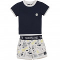 T-shirt and short set TIMBERLAND for BOY