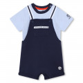 T-shirt and dungarees outift TIMBERLAND for BOY