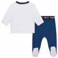 Pijama de 2 piezas de algodón TIMBERLAND para NIÑO