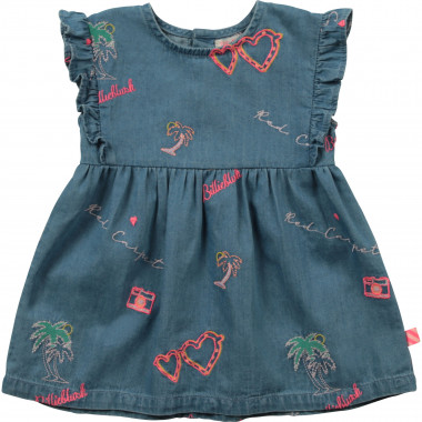 Sleeveless embroidered dress BILLIEBLUSH for GIRL