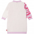 Knitted dress with patterns BILLIEBLUSH for GIRL