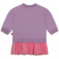 Bi-material dress with bows BILLIEBLUSH for GIRL