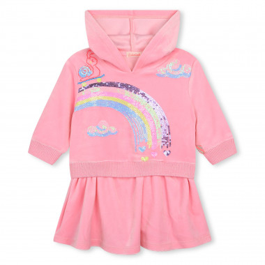 VESTIDO COM CAPUCHA BILLIEBLUSH para RAPARIGA