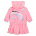VESTIDO COM CAPUCHA BILLIEBLUSH para RAPARIGA