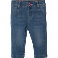 Stretch denim trousers BILLIEBLUSH for GIRL