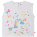T-SHIRT MANGAS CURTAS BILLIEBLUSH para RAPARIGA