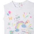T-SHIRT MANGAS CURTAS BILLIEBLUSH para RAPARIGA