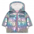 Multicoloured hooded parka BILLIEBLUSH for GIRL