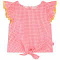 Short + blouse (gingham-print) BILLIEBLUSH Voor