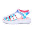 Sandales irisées à scratch BILLIEBLUSH pour FILLE