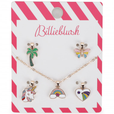 Necklace with five pendants BILLIEBLUSH for GIRL