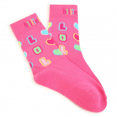 Tall socks with hearts BILLIEBLUSH for GIRL