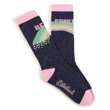 Hoge sokken met regenboog BILLIEBLUSH Voor