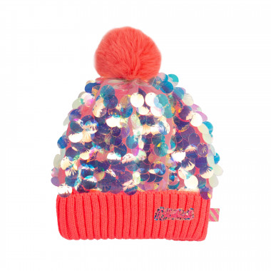 Pompom and sequins hat BILLIEBLUSH for GIRL