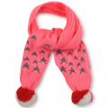 Novelty knitted scarf BILLIEBLUSH for GIRL