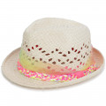 Cord and tulle hat BILLIEBLUSH for GIRL