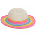Hat with a striped rim BILLIEBLUSH for GIRL